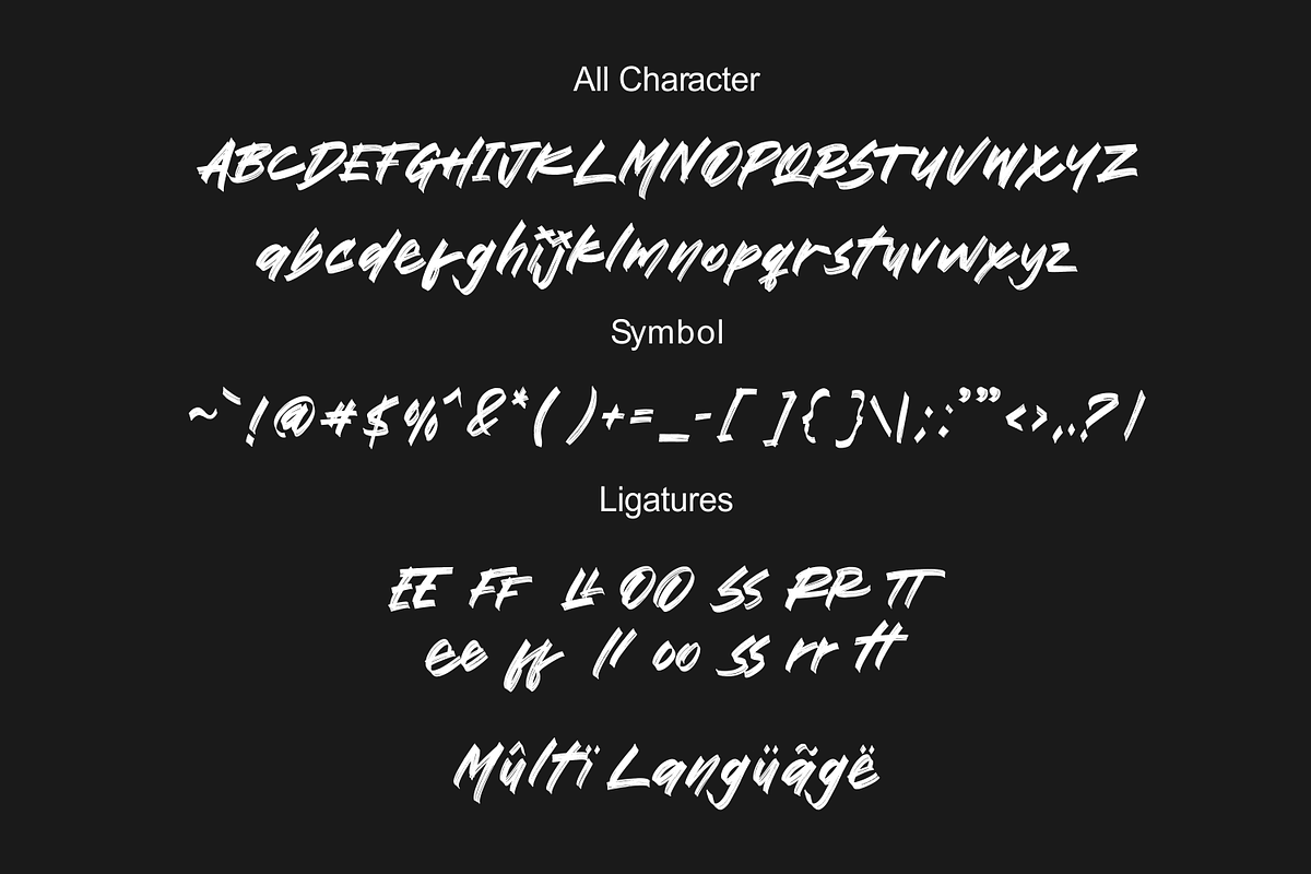 SHOOTER, a Script Font by zamjumps (Photo 10 of 11)