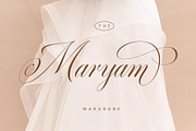 Quadrian - Elegant Script, a Script Font by Arterfak Project (Thumbnail 4 of 13)