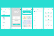 Menu Screens App UI Kit & Dashboard, an App Template by nagaredesignstudio (Thumbnail 2 of 2)
