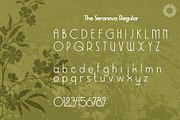 The Seranova - Contemporary DecoSans, a Sans Serif Font by Setara Langit CreativeStd (Thumbnail 16 of 16)