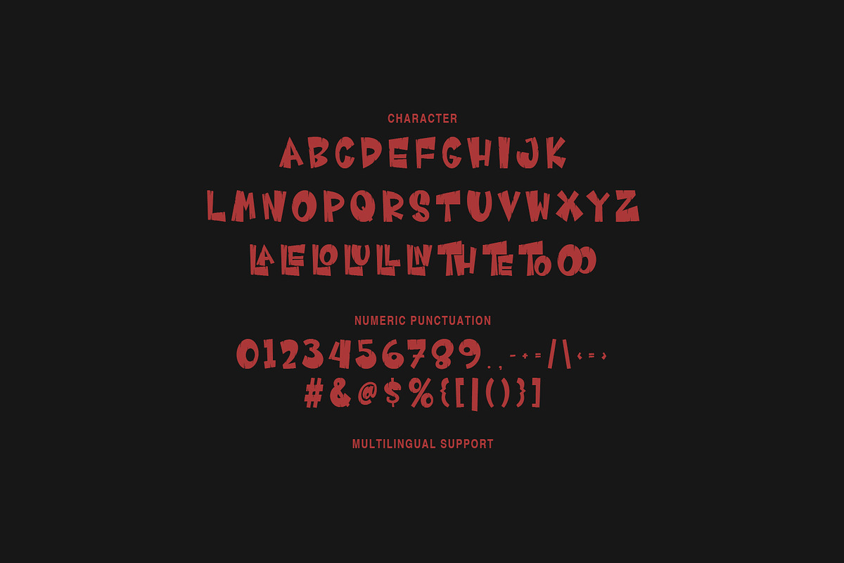 Lnomar Spooky Display Font, a Handwritten Font by Maulana Creative (Photo 7 of 7)