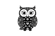 Cute Owl Silhouette Bundle, an Illustration by yasushie (Thumbnail 29 of 31)