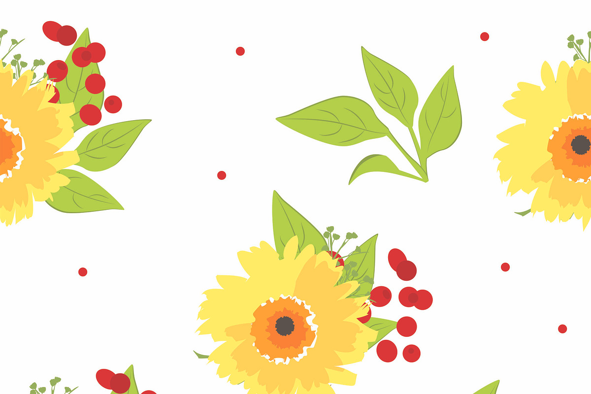 Seamless pattern Spring Bloom, a Pattern Graphic by Viktorijareut (Photo 1 of 5)