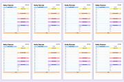 2025 Full Year Dated Planner Canva, a Stationery Template by Mustafiz (Thumbnail 5 of 6)