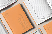 Calendar Book Cover Mockup, an Advertising Mockup by DesignRushMarket (Thumbnail 13 of 13)