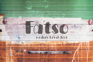 Fatsohandwritten Font