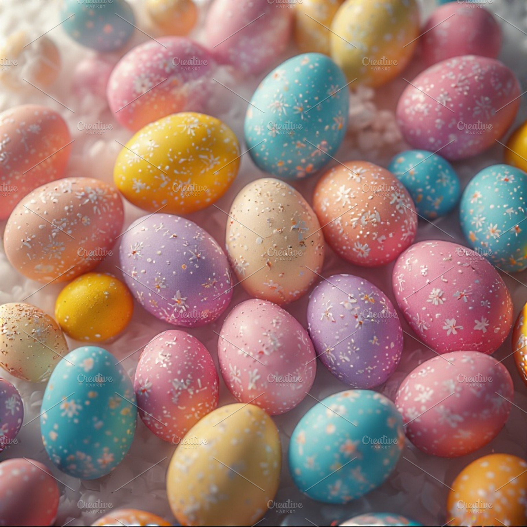 Pastel Eggs Easter Bunny image, a Holiday Photo by ComfortQ