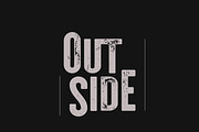 Broken edge, a Sans Serif Font by MaxArt Foundry (Thumbnail 3 of 6)