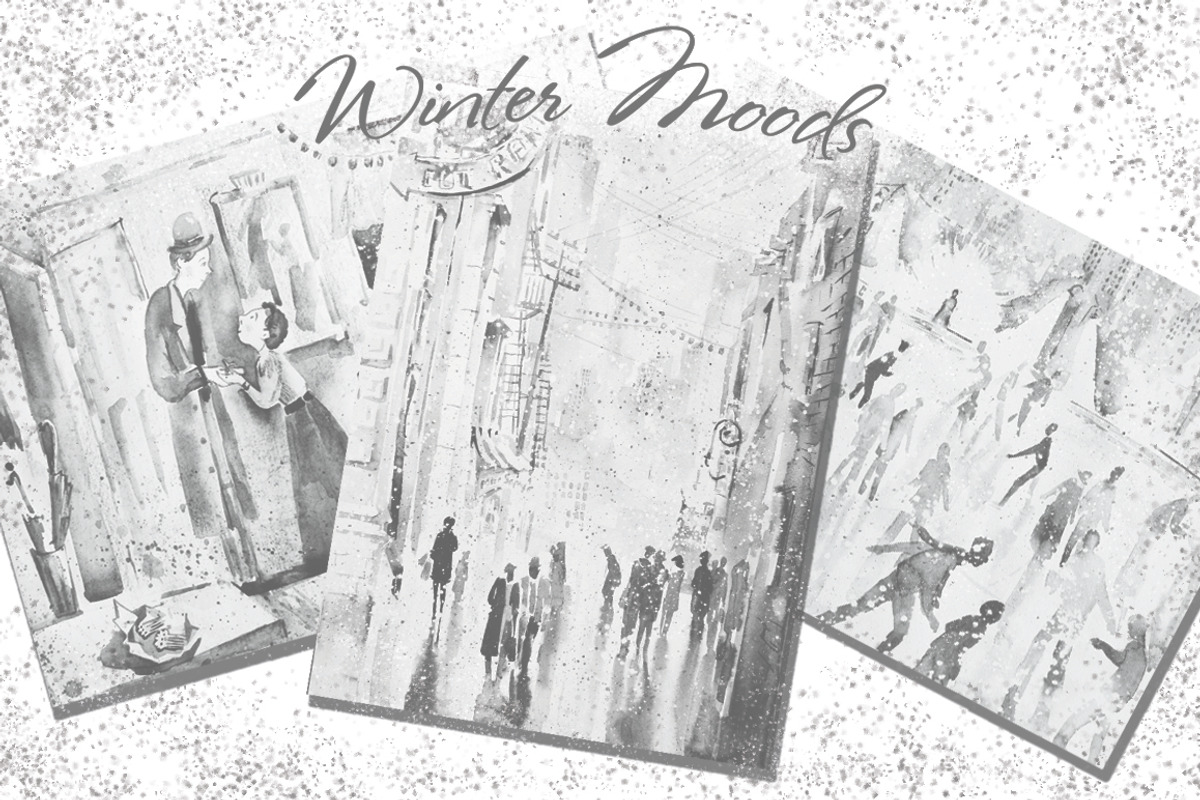 Winter mood, an Illustration by Elizaveta (Photo 1 of 4)