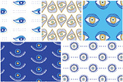 Evil Eye Illustrations + Patterns, an Illustration by Youandigraphics (Thumbnail 10 of 13)