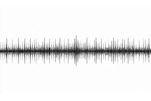 Audio waveform in black and white, a Technology Photo by Igor Tichonow