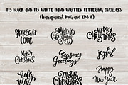 Merry Christmas kit + lettering., a Decorative Illustration by Pink Ocean (Thumbnail 7 of 7)