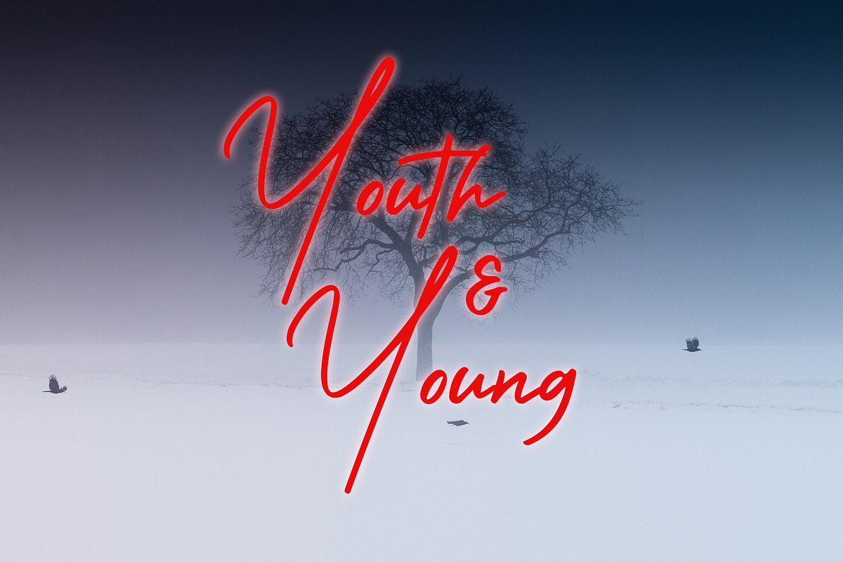 Khatulistiwa Brush Script Font preview 7