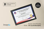 American Service Certificate Canva, a Card Template by Snapybiz (Thumbnail 7 of 11)