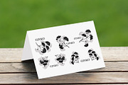 Set small ginkgo biloba, a Decorative Illustration by blackmoon9 (Thumbnail 3 of 3)