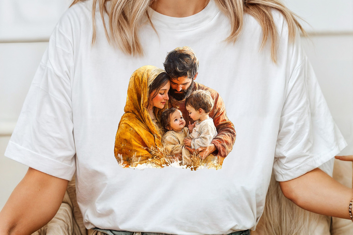 Christmas Nativity Sublimation, an Illustration by Pixels.Craft (Photo 5 of 6)