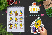 Lemon Cartoon, a Food Illustration by Allmostudio (Thumbnail 1 of 2)