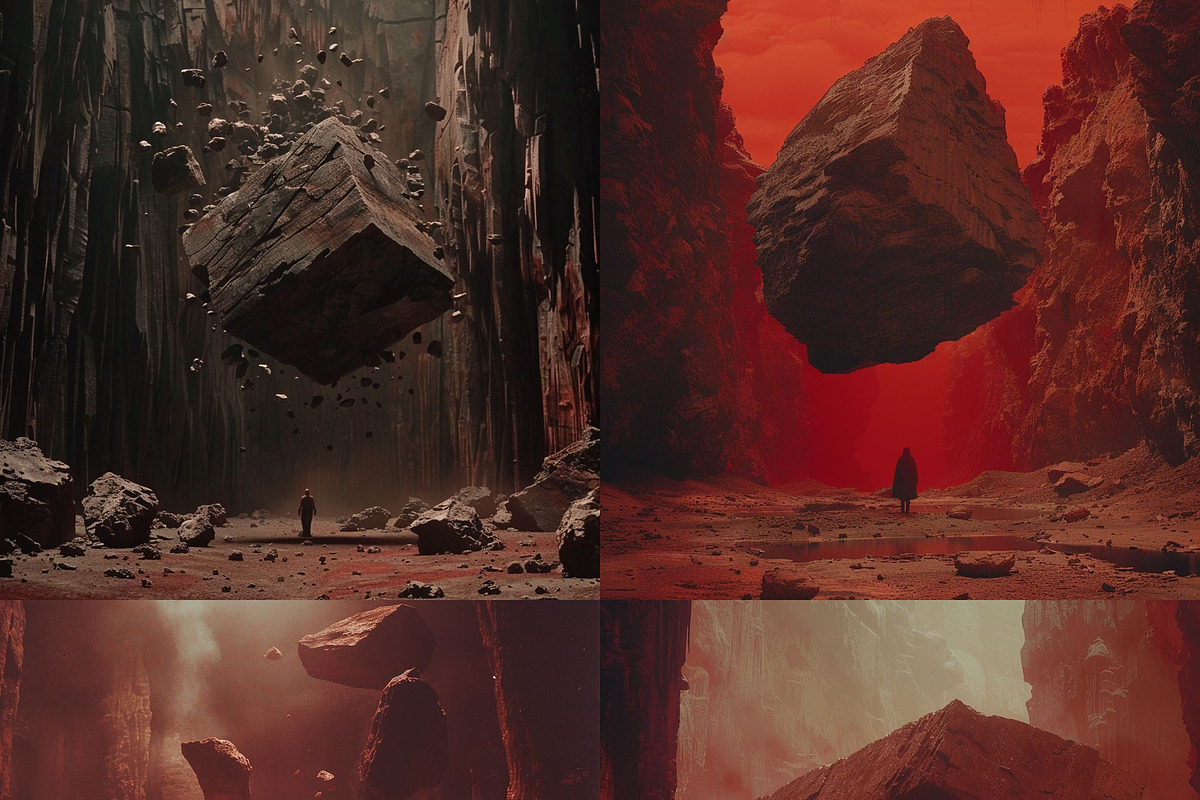 439 MJ Dark Sci-fi Prompts: Vol 4, a Background Graphic by Sevenstyles (Photo 4 of 16)