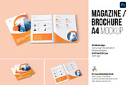 Magazine / Brochure Mockup A4, a Books & Magazine Mockup by Illusiongraphic (Thumbnail 1 of 20)