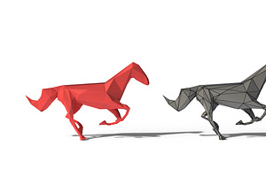 Low Poly Horses Pack