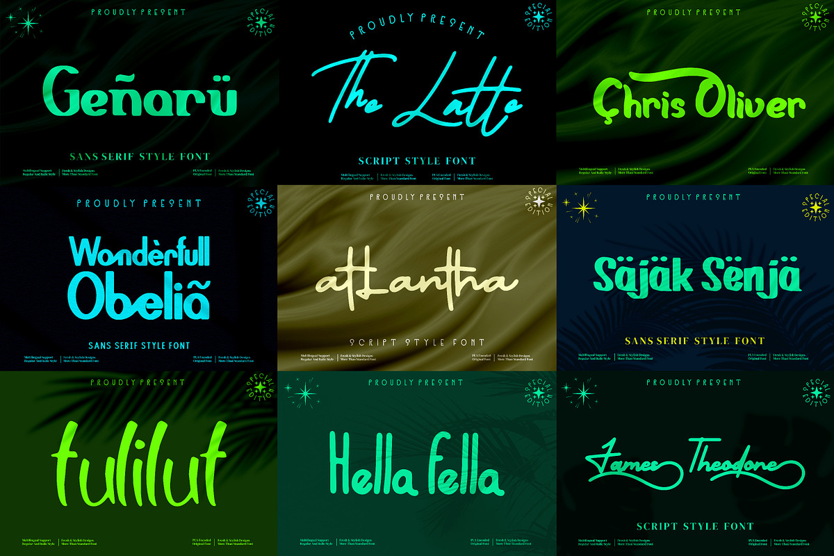 Display & Script Font Bundle, a Serif Font by mahstudios (Photo 16 of 17)