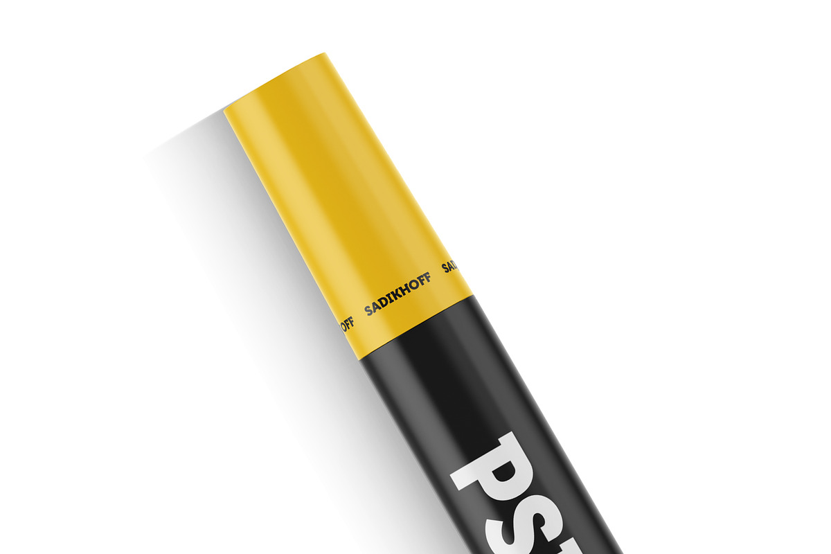 Matte Permanent Marker Mockup, a Product Mockup by Green Art - 2