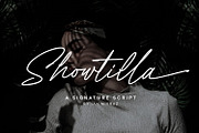 Showtilla Signature Script Font, a Handwritten Font by ianmikraz (Thumbnail 1 of 7)