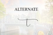 Simple Amsterdam | Script Font, a Handwritten Font by Scratchones (Thumbnail 8 of 9)