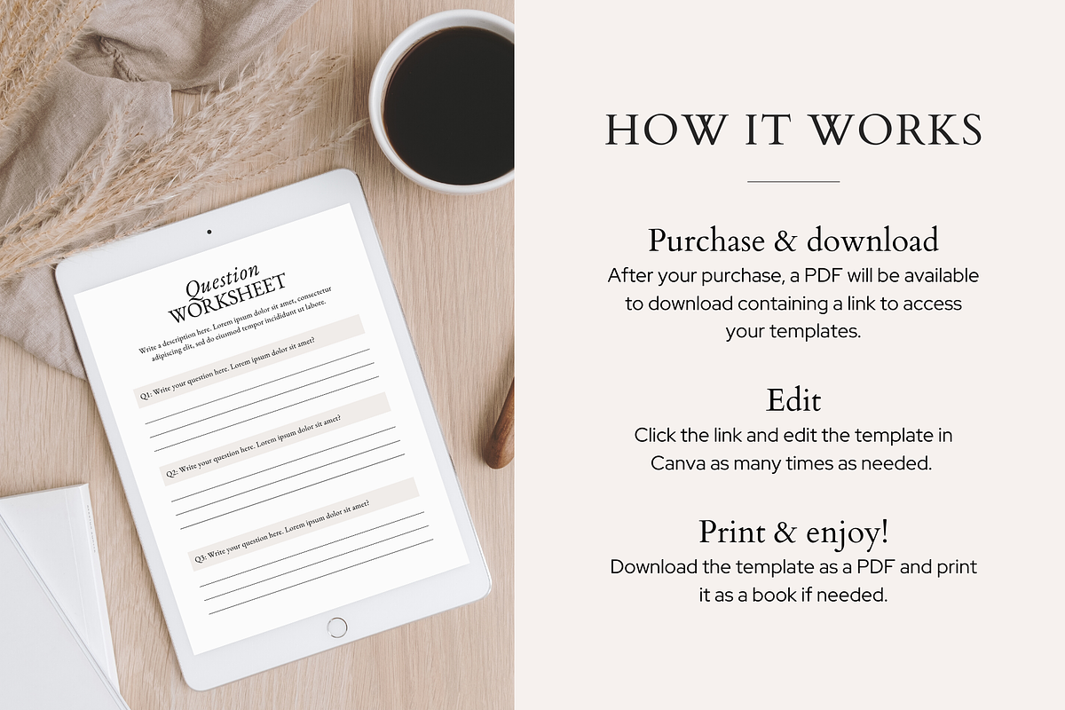 Coaching Worksheet Ebook Templates, a Magazine Template by ShopRShop (Photo 10 of 10)