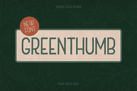 Greenthumb | Sans Serif Display Font