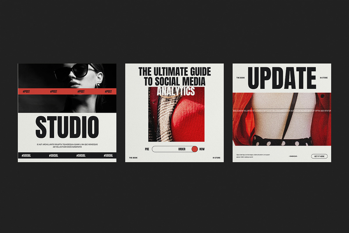 Social Media Post Template, a Social Media Template by E-Type (Photo 2 of 4)