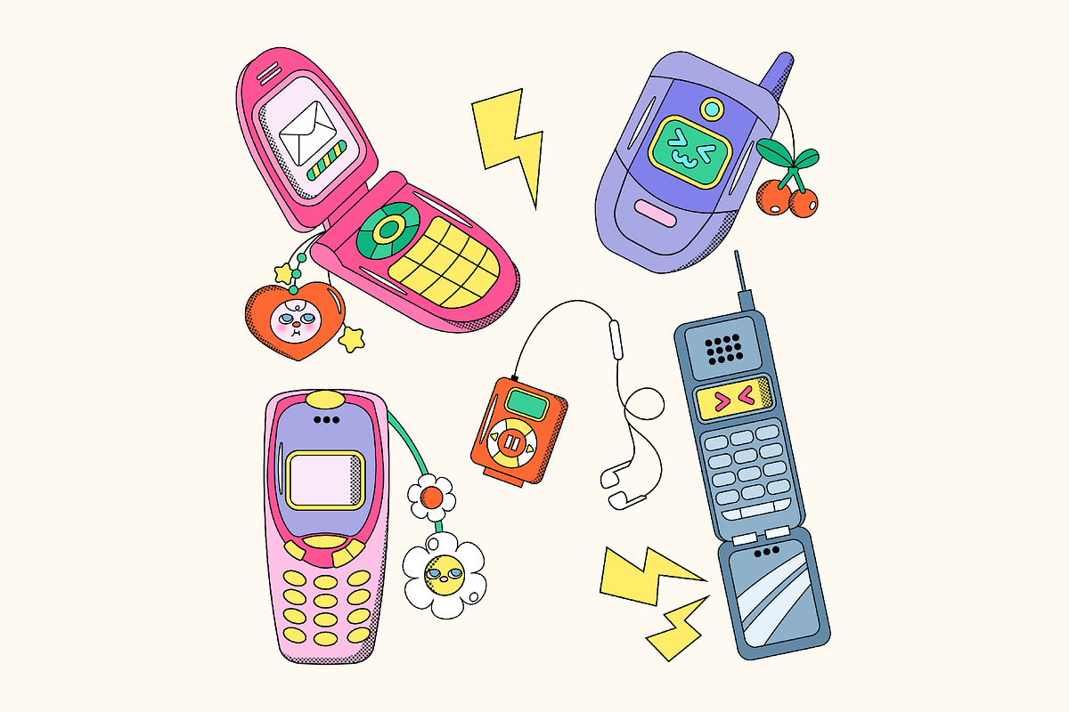 Gadget Asset Illustration, a Technology Illustration by graphicook
