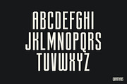Quarthaus: Bold Condensed Sans Serif, a Sans Serif Font by Hustle Supply Co. (Thumbnail 4 of 6)