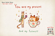 Valentine Cat PNG Bundle, a Graphic by GlitterCraft (Thumbnail 61 of 101)