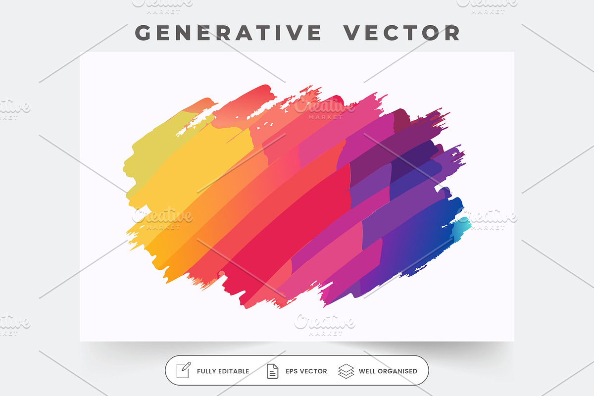 Colorful watercolor highlights blend, a Graphic by Iftikhar Alam