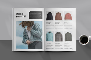 Clothing Catalog Template