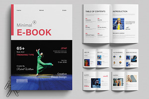 Minimal E Book Layout, a Brochure Template by MightyDesign