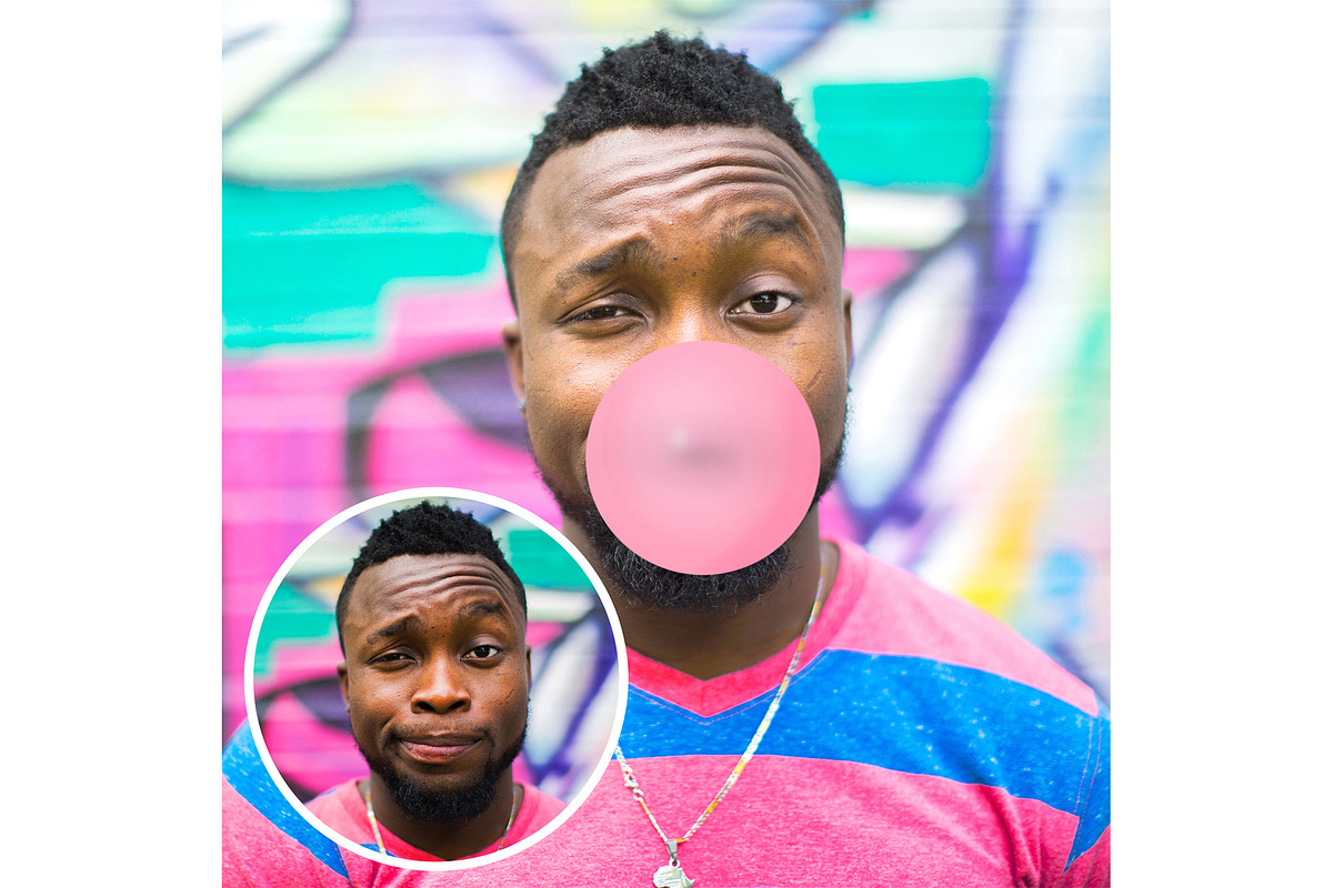 27 bubble gum photo overlays, an Object Graphic by The Graphic Parade (Photo 4 of 10)