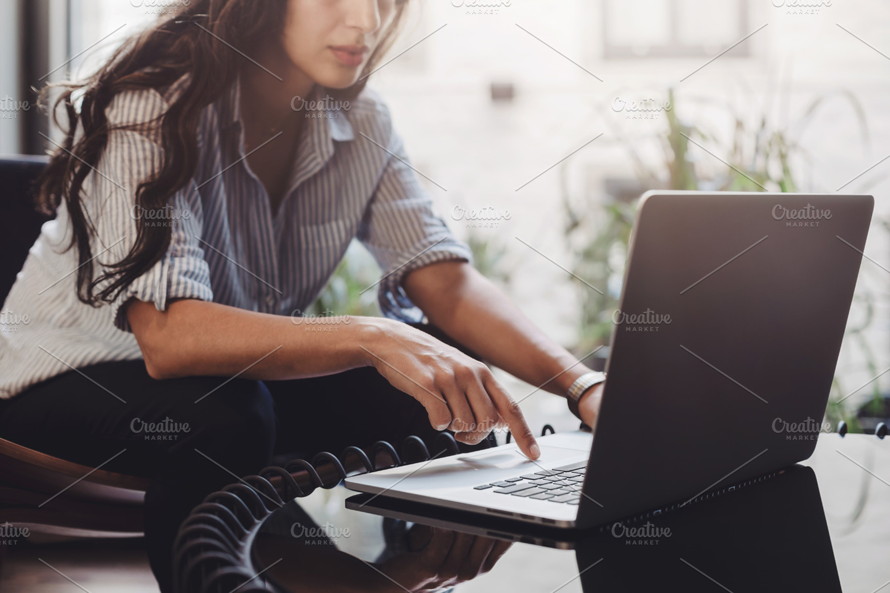 Business woman working on laptop featuring laptop, woman, and using, a Business Photo by Anastasia Dudka