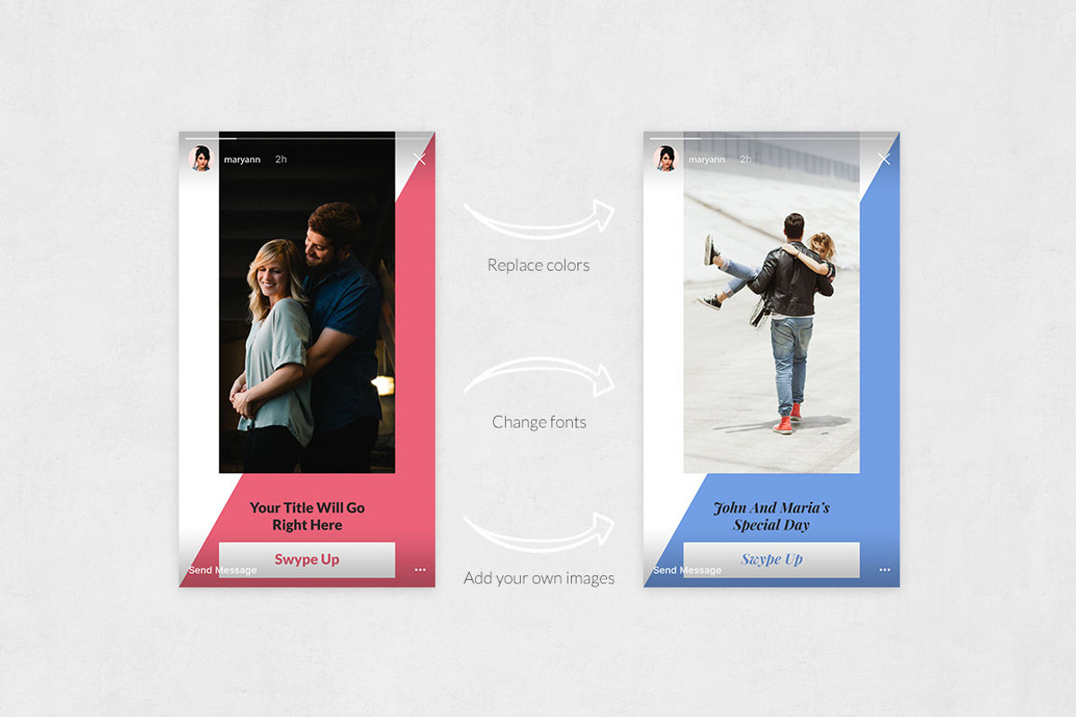 Love Animated Instagram Stories, a Social Media Template by Social Corner Graphics (Photo 6 of 9)