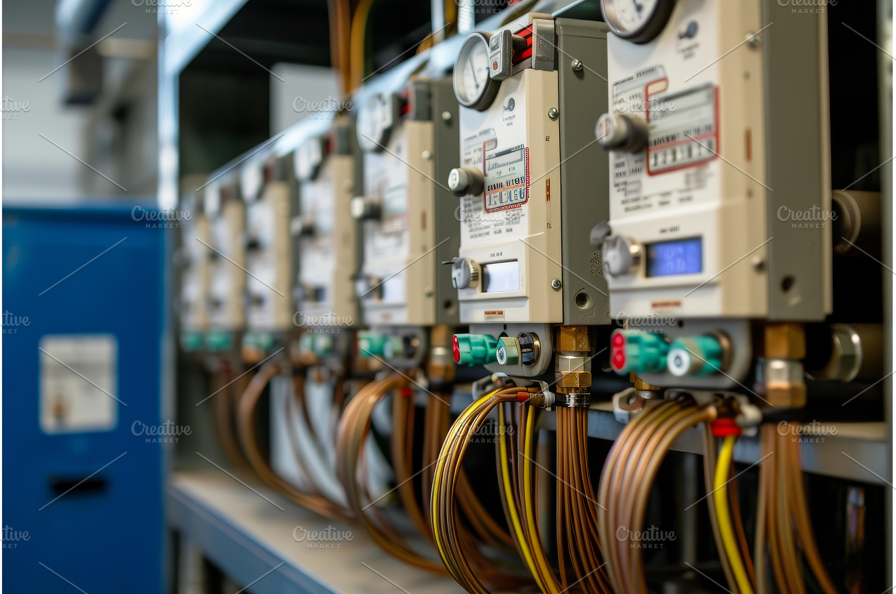 Industrial electrical control panel, an Industrial Photo by Ylivdesign