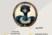 ANIMAL FARM PORTRAITS CLIPART PACK, an Animal Illustration by Daring Digies (Thumbnail 8 of 10)