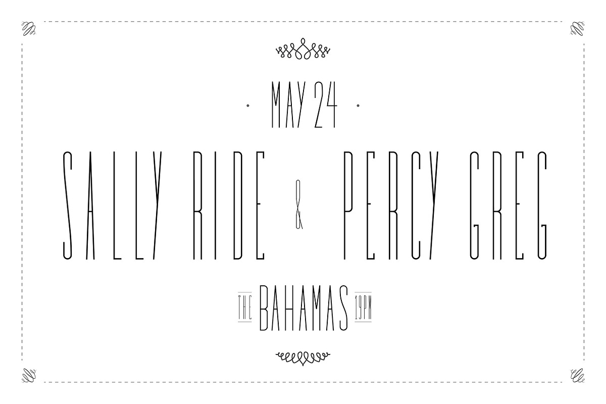 Elegant - Font Collection - 7 Fonts, a Sans Serif Font by CorgiAstronaut (Photo 29 of 41)