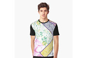 Patchwork Florals – Botanical, an Illustration by kraalikaacreations (Thumbnail 2 of 5)