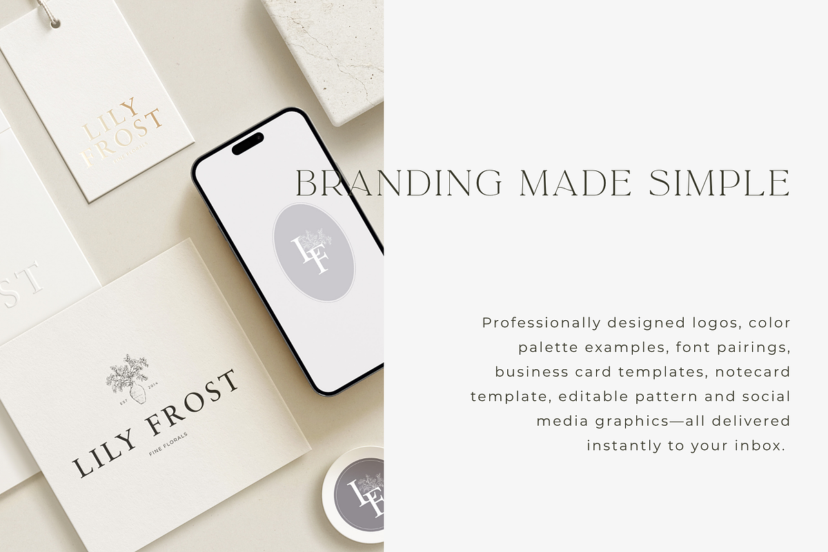 Canva Editable Brand Kit - Lilly, a Branding & Logo Template by August + White (Photo 3 of 6)
