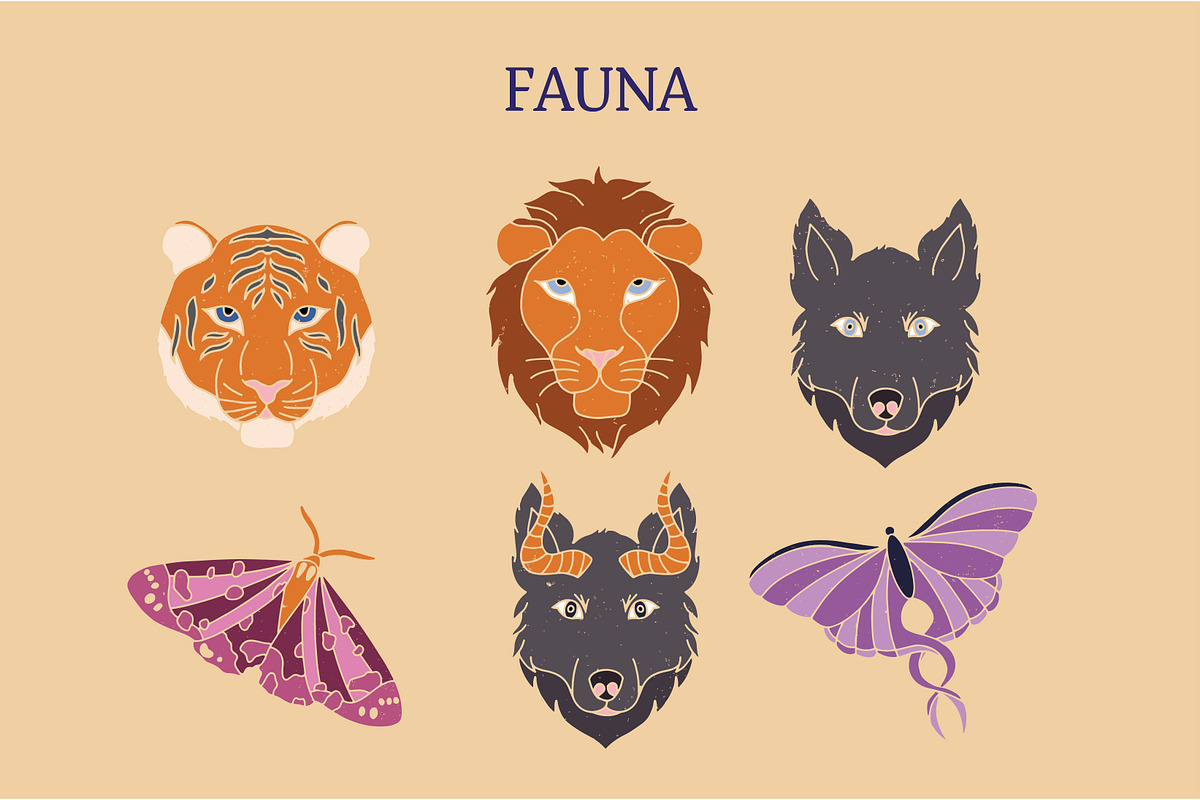 Mystical Celestial Clipart Set 2, an Object Illustration by Ginny and Sam (Photo 5 of 15)