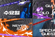 Music Event Promo Typography DaVinci, a Templates & Theme by FlashFXbox (Thumbnail 1 of 2)