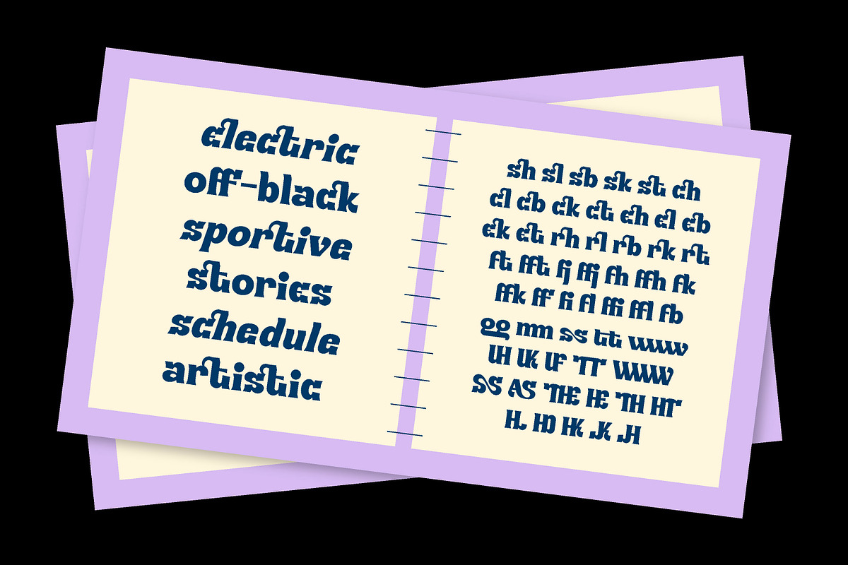 AO Gloria - Display Font, a Font by OwunStudio (Photo 4 of 21)