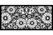 Decorative Floral Panel Vector Set, a Decorative Illustration by Designer_Momina (Thumbnail 18 of 20)