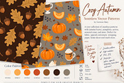 Cozy autumn vector set, a Seasonal Illustration by Universe Mary (Thumbnail 4 of 6)